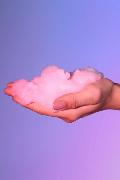 Mousse massage crépitante - menthe