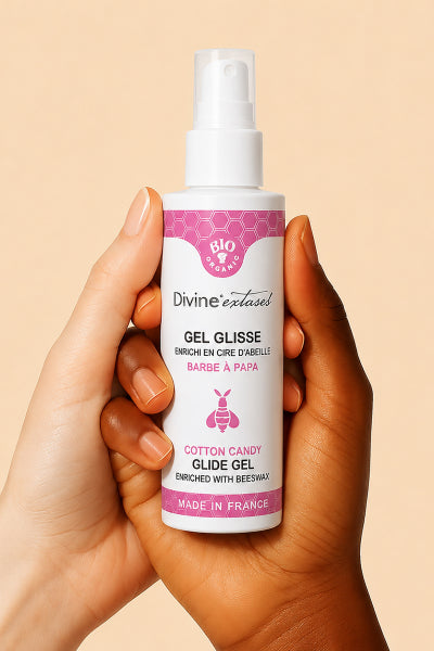 Lubrifiant Bio Barbe à papa 100ml - Divinexstases